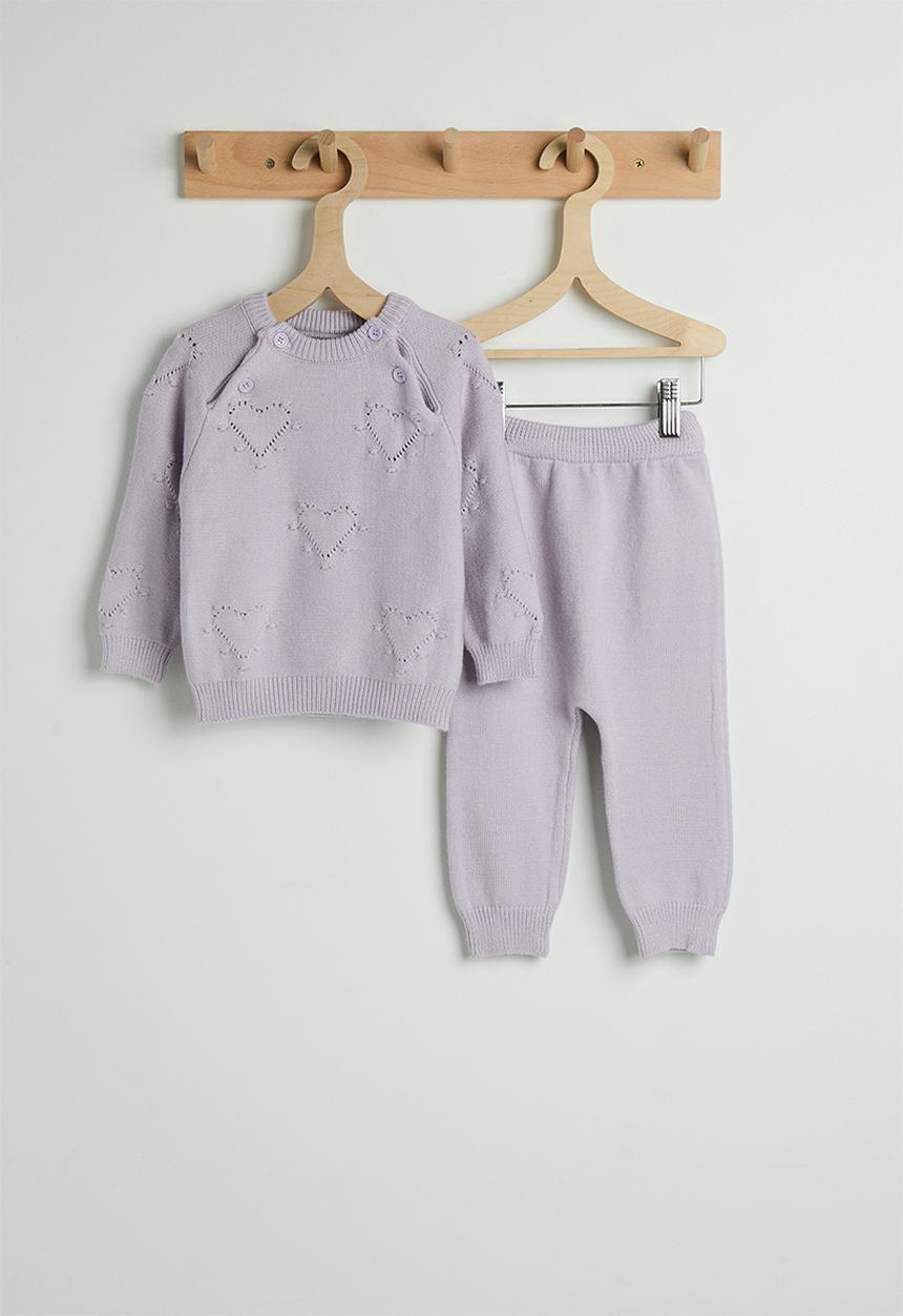 Pop Candy - Knitwear set - lilac