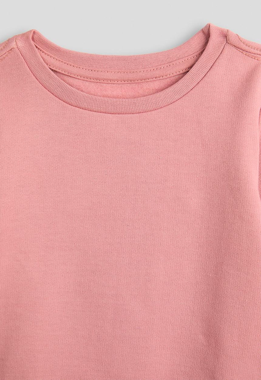 Pop Candy - 2 pack plain sweatshirt - ice/dusty pink