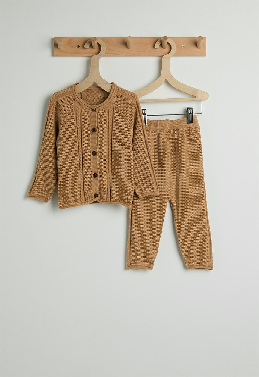 Pop Candy - Knitwear set - brown