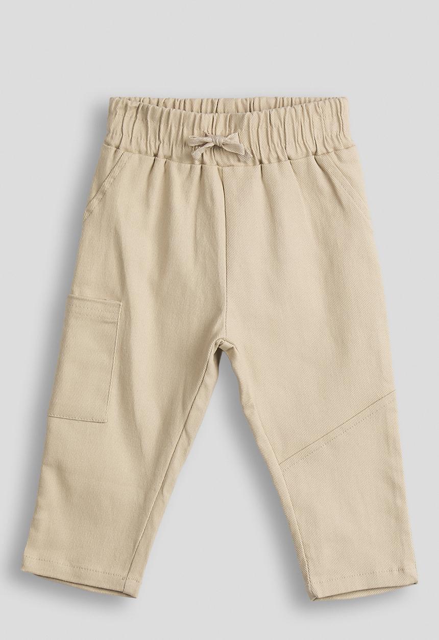Pop Candy - Pants with pocket detail - beige