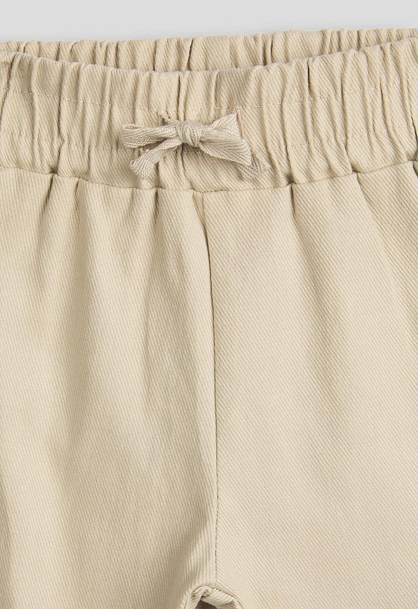 Pop Candy - Pants with pocket detail - beige