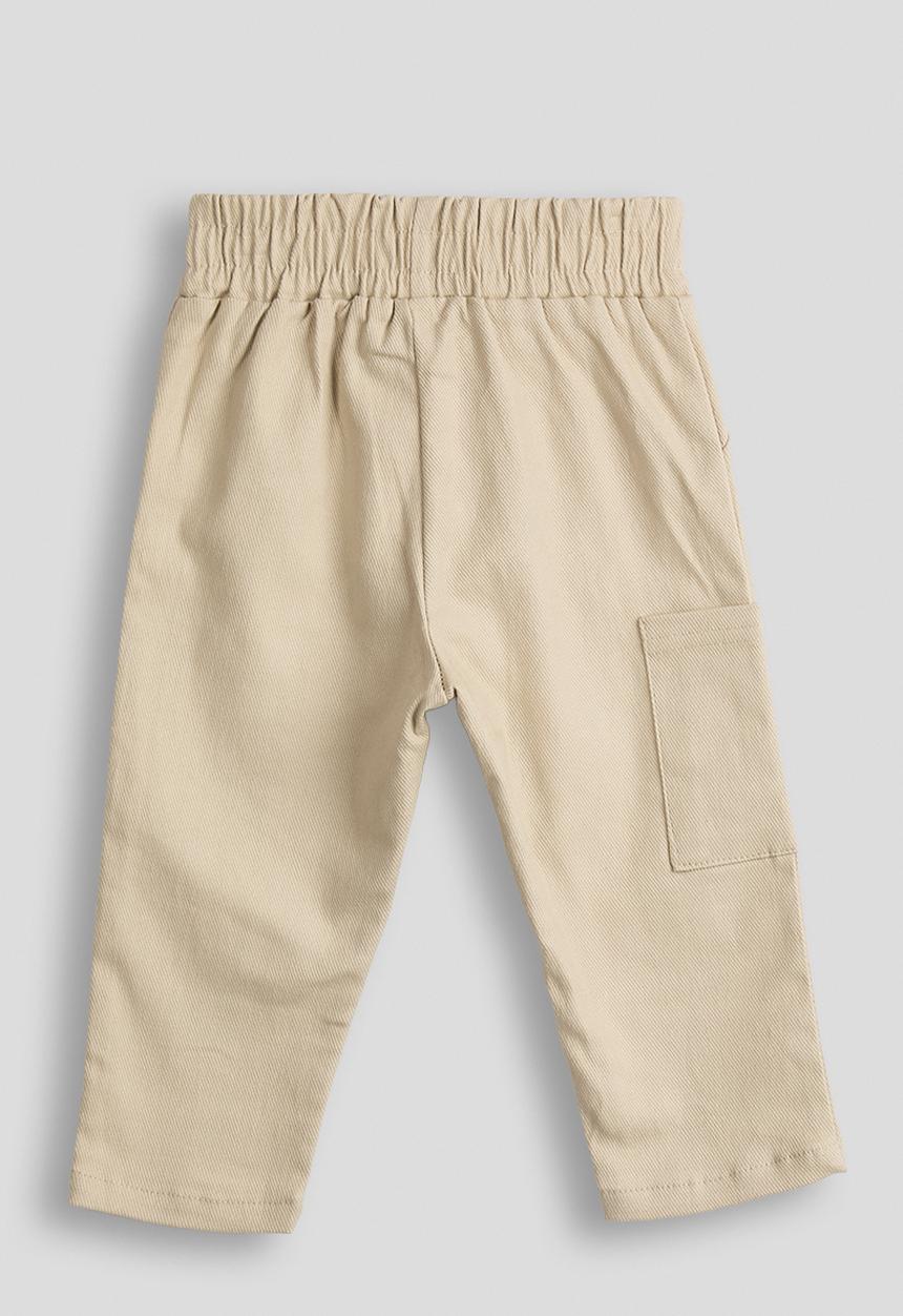 Pop Candy - Pants with pocket detail - beige