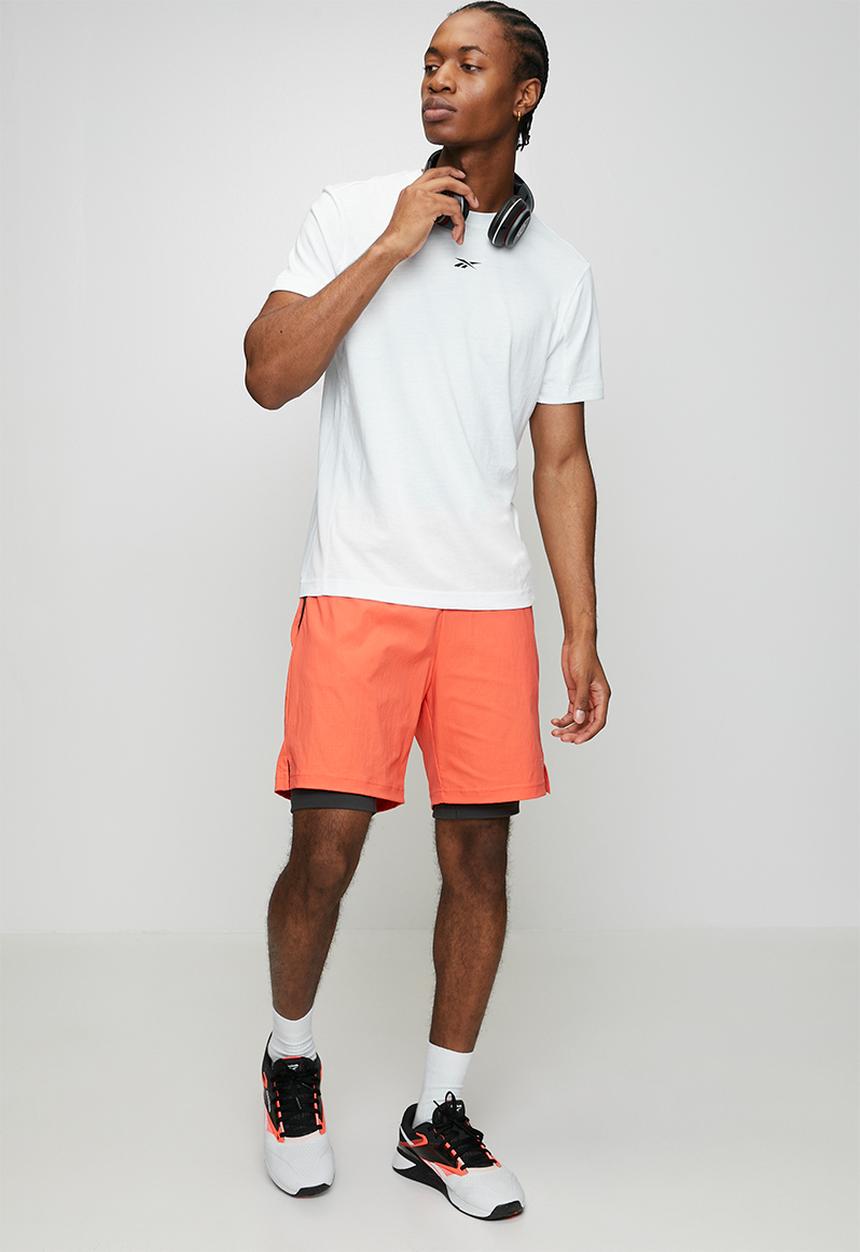 Reebok - ATHLETE T-SHIRT - WHITE