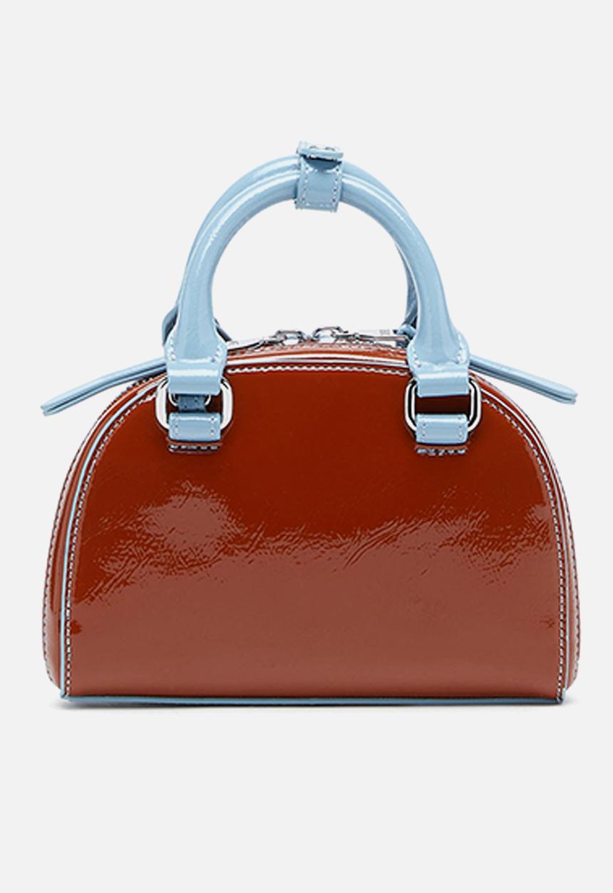 Diesel  - 1DR dome crossbody bag - brown/blue