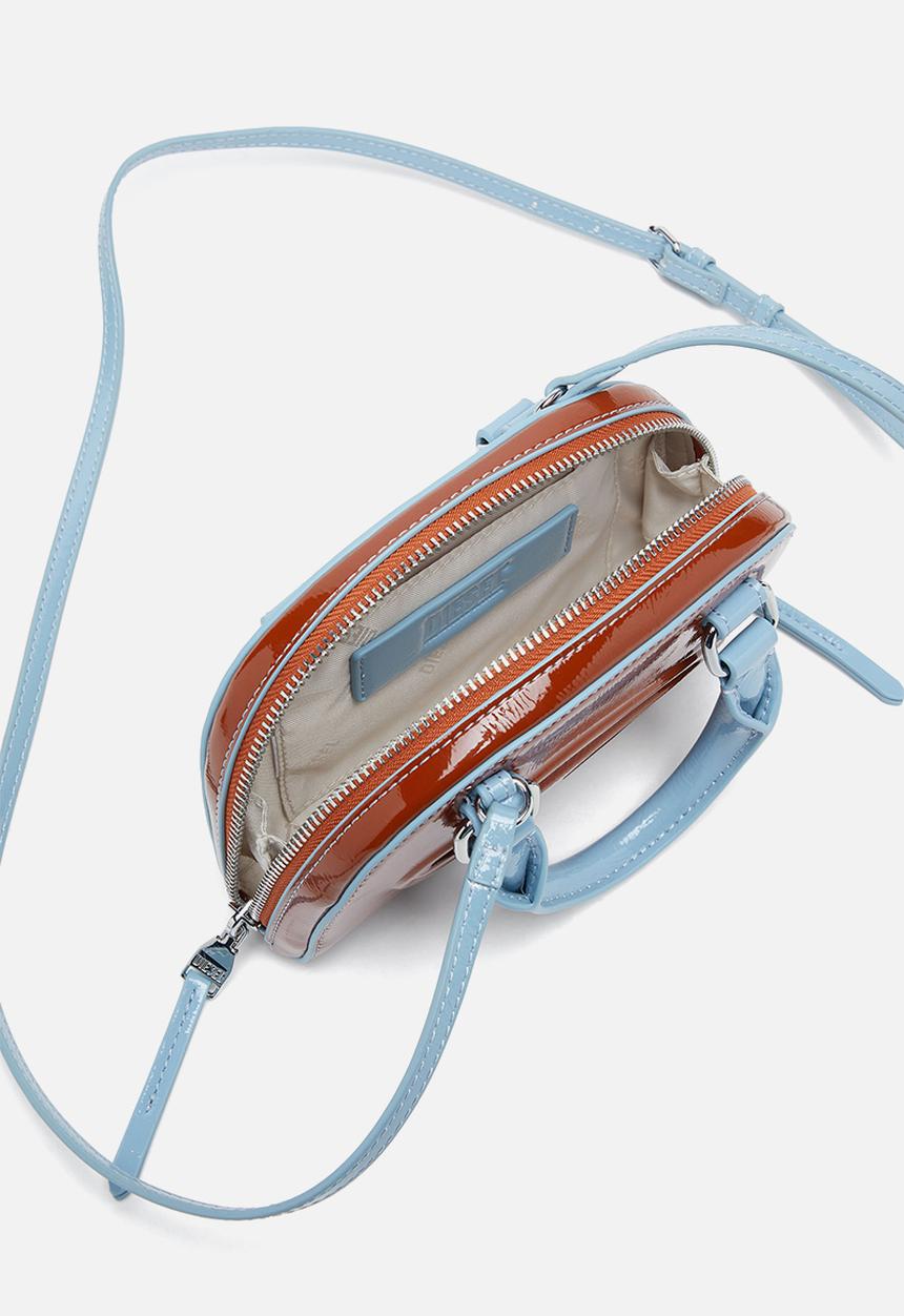 Diesel  - 1DR dome crossbody bag - brown/blue