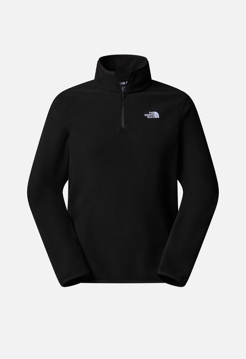 The North Face - Glacier Fleece 1/4 Zip Jacket - Black