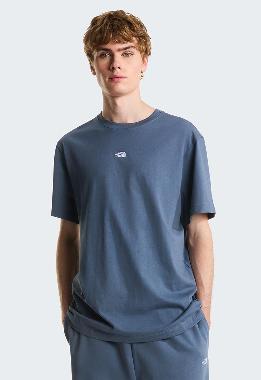 The North Face - Essential Center Logo Relaxed Short Sleeve Tee - Granite Grey
