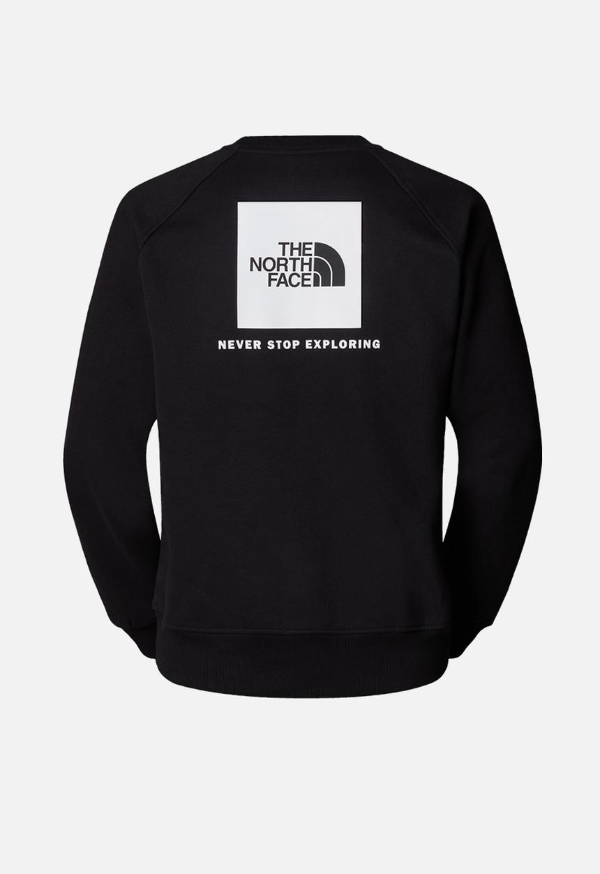 The North Face - Raglan Box Regular Crew -  Black