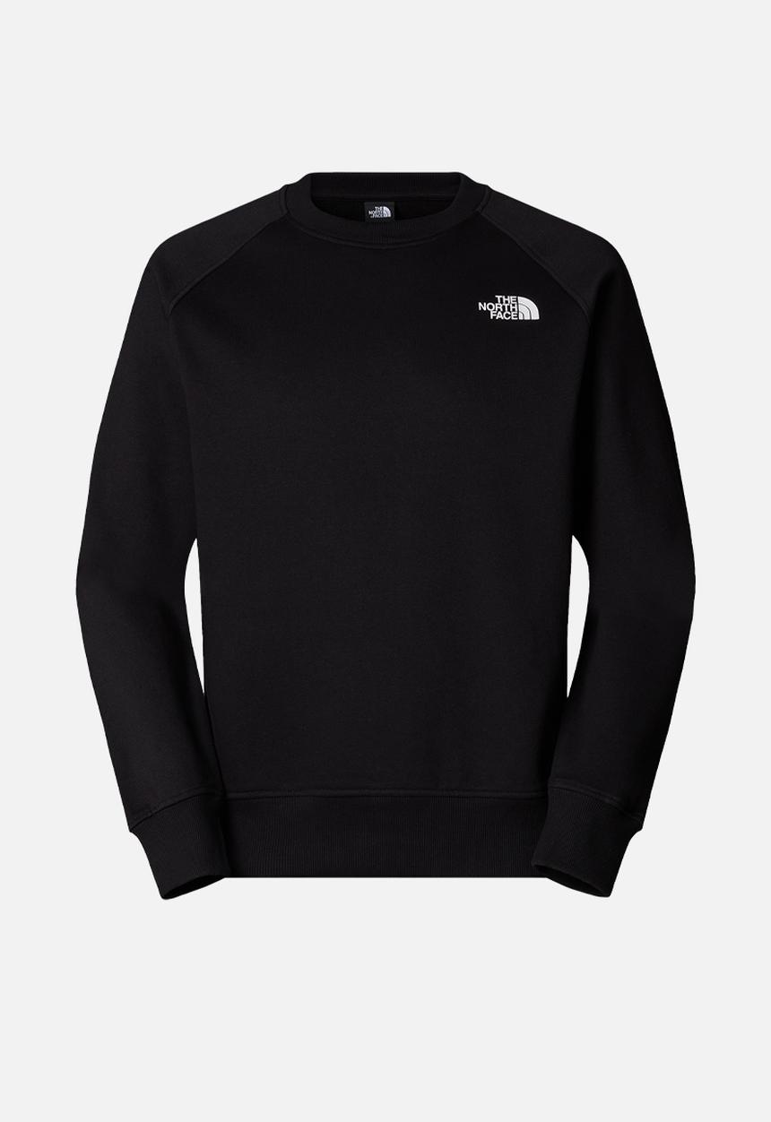 The North Face - Raglan Box Regular Crew -  Black