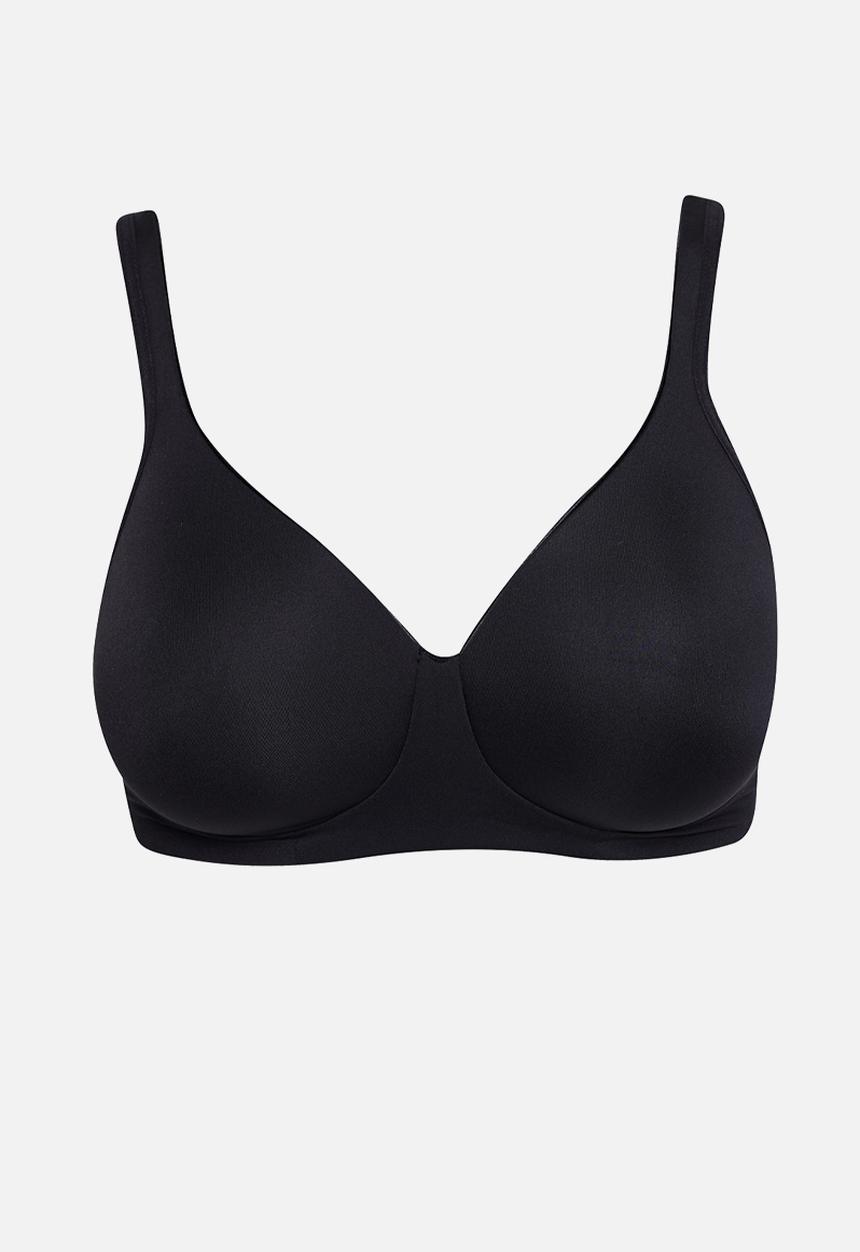 Jockey - Forever fit full coverage bra - black