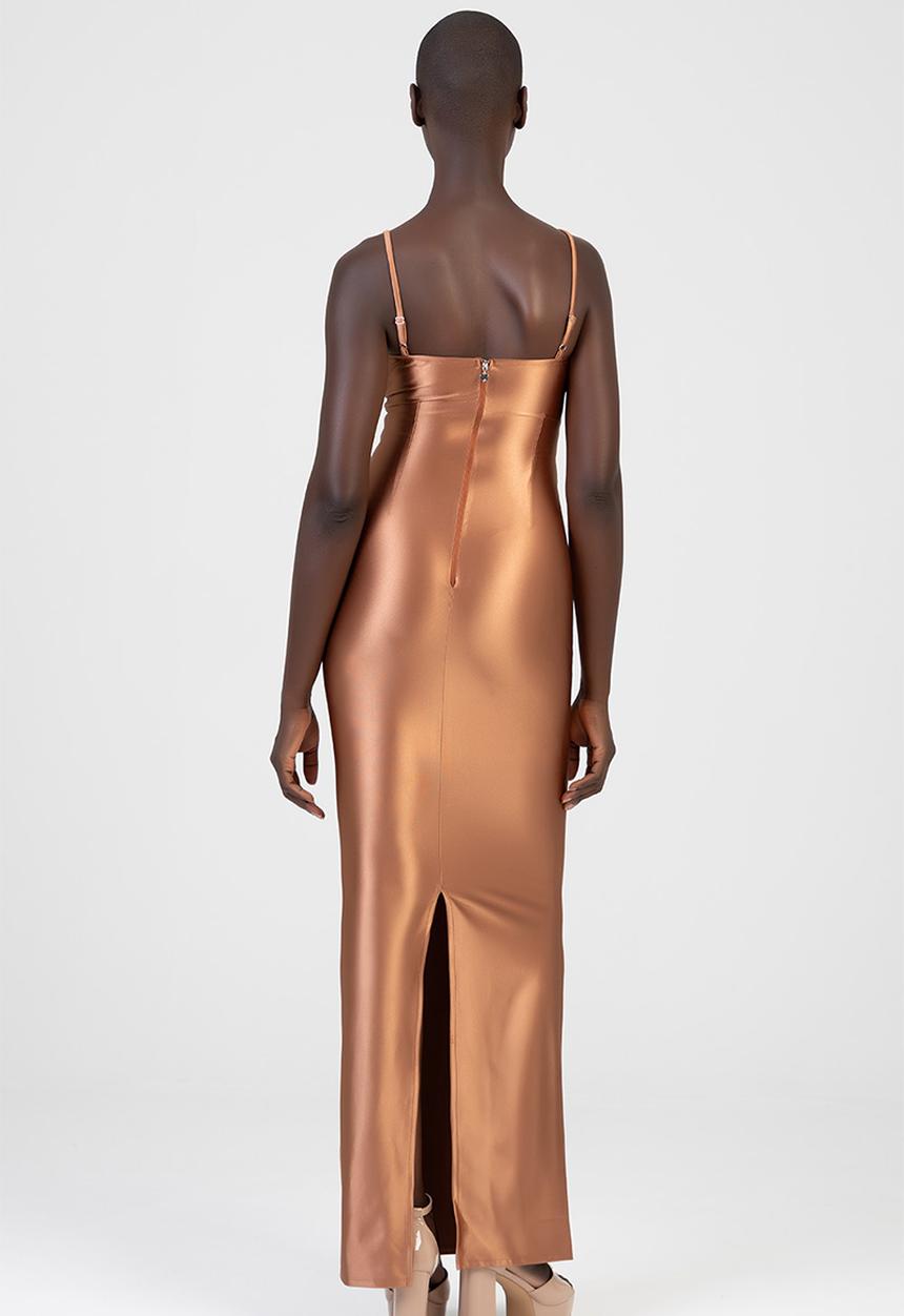 SISSY BOY - Wish For This Maxi Dress - Mocha Mousse