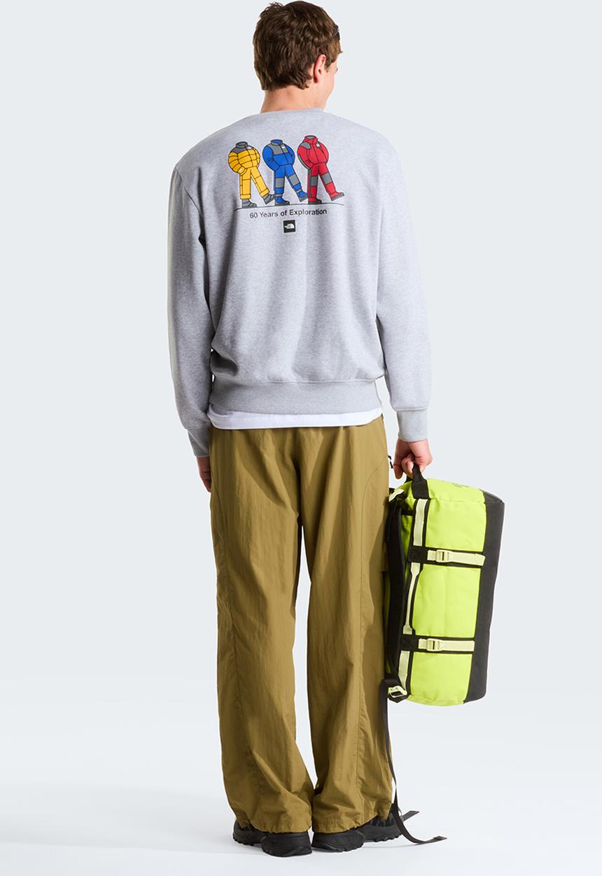 The North Face - TNF Celebration Relaxed Crew-Graphic - TNF Light Grey Heather