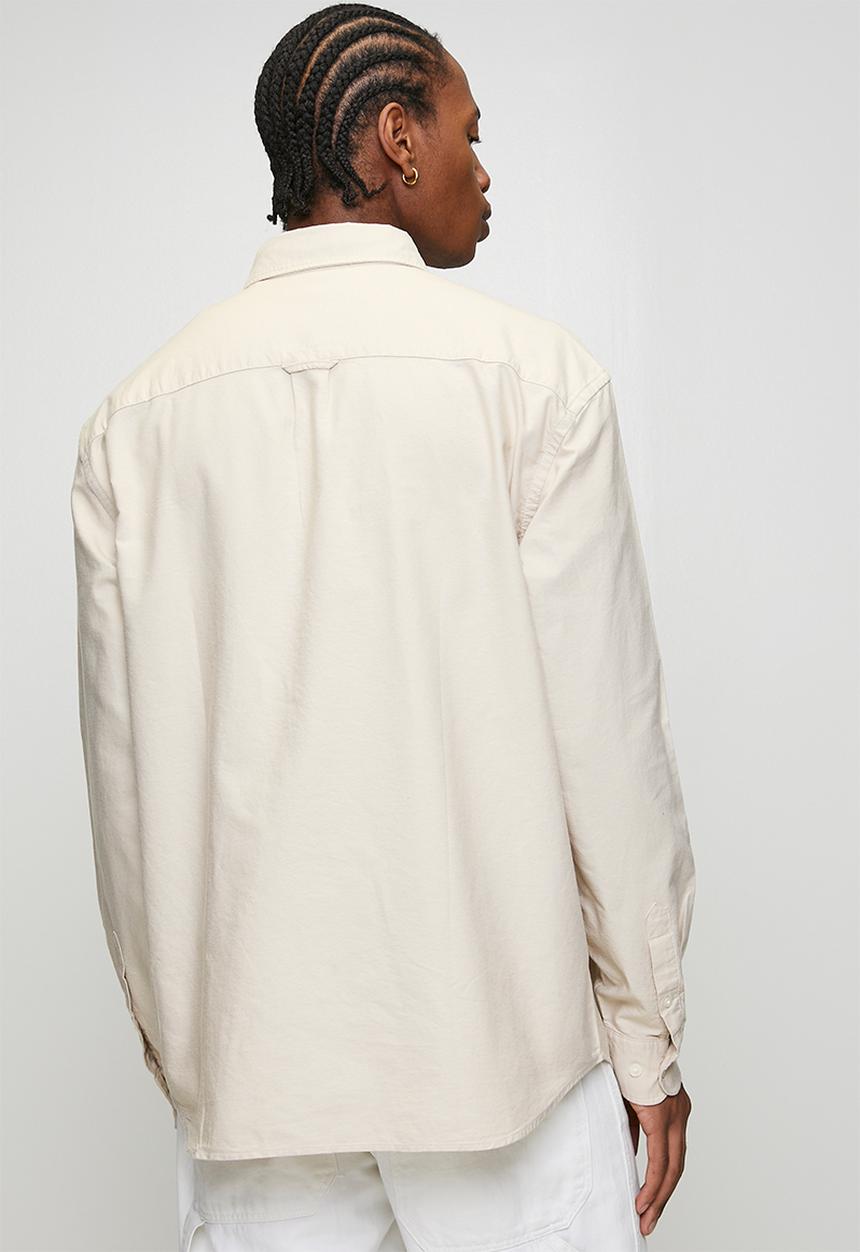 H&M - Regular fit oxford shirt - beige