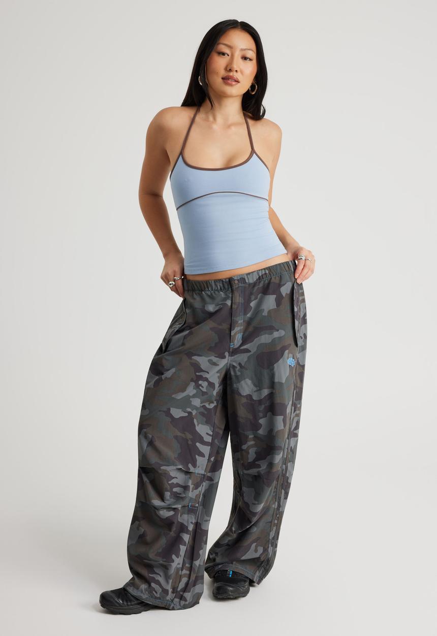 Factorie - Open Gallery Jumbo Pull On Pant - Beluga Camo