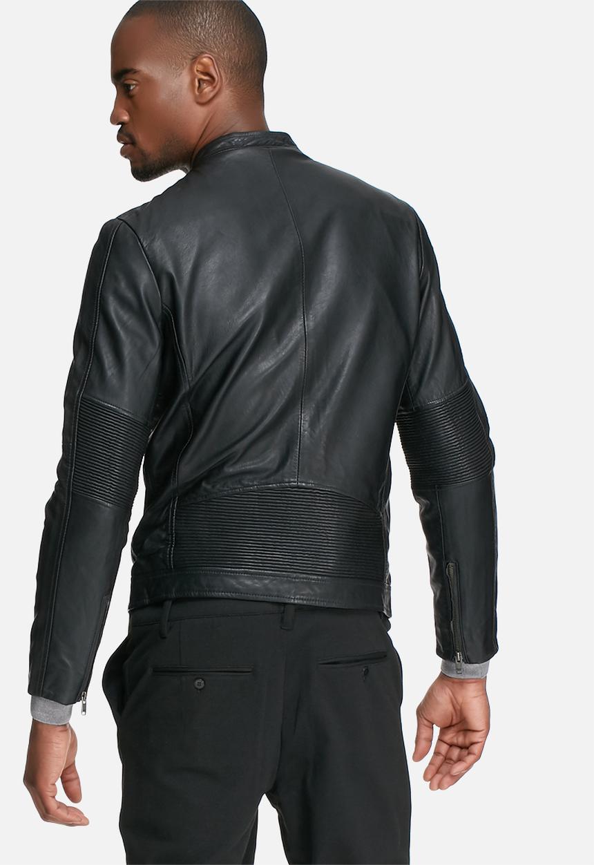 Selected Homme - Field leather jacket