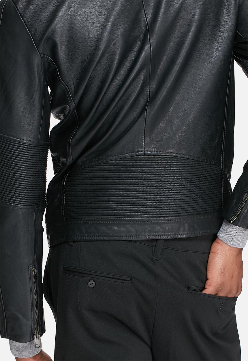 Selected Homme - Field leather jacket