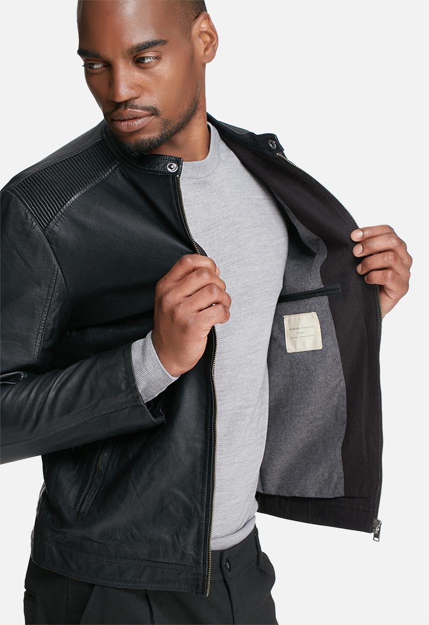 Selected Homme - Field leather jacket
