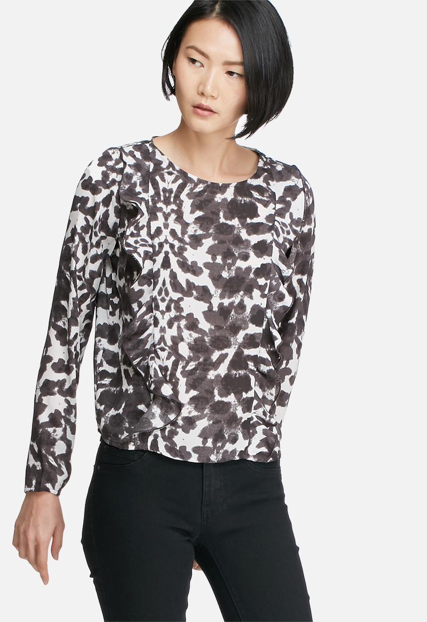 Jacqueline de Yong - Courtney frill blouse
