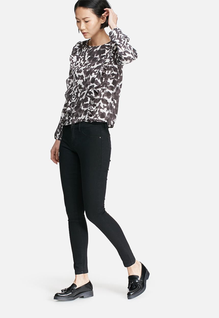 Jacqueline de Yong - Courtney frill blouse