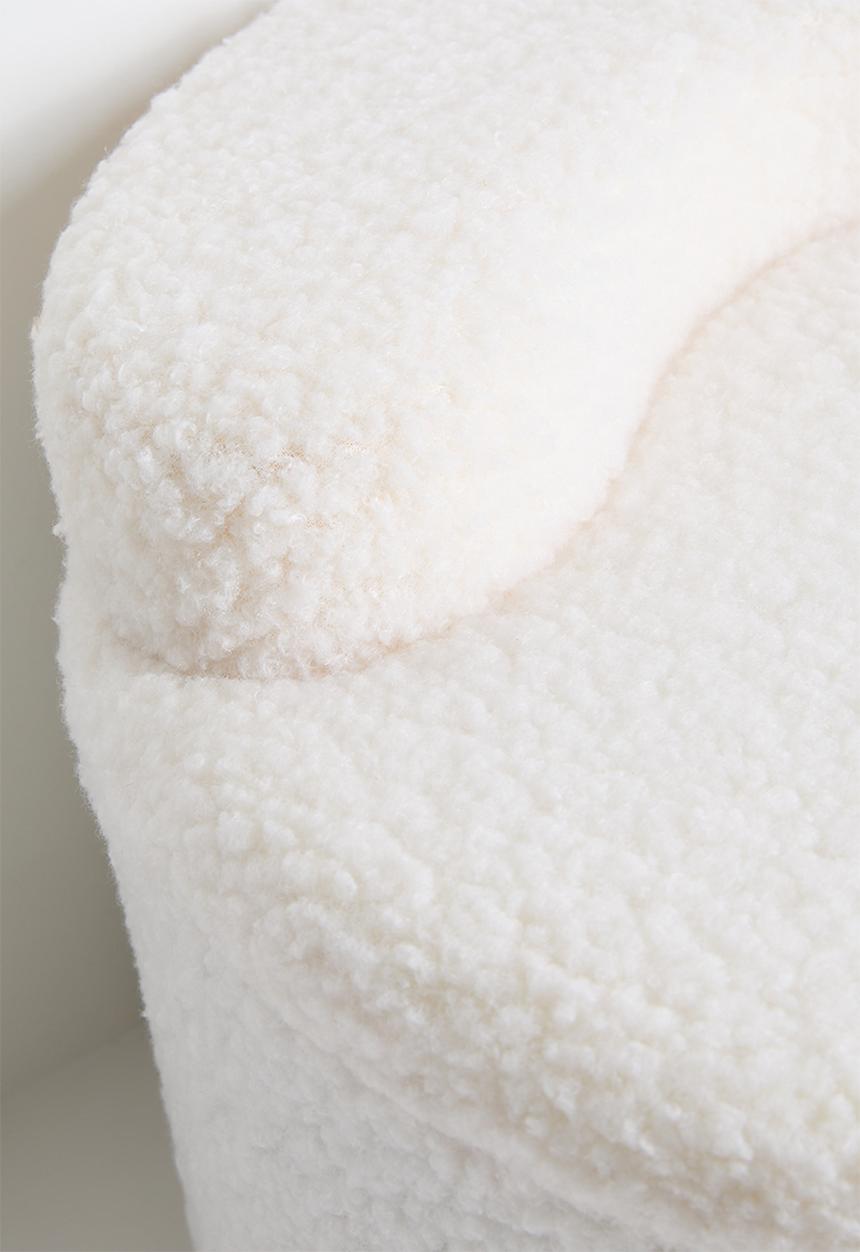 Pop Candy - Fleece ottoman - cream