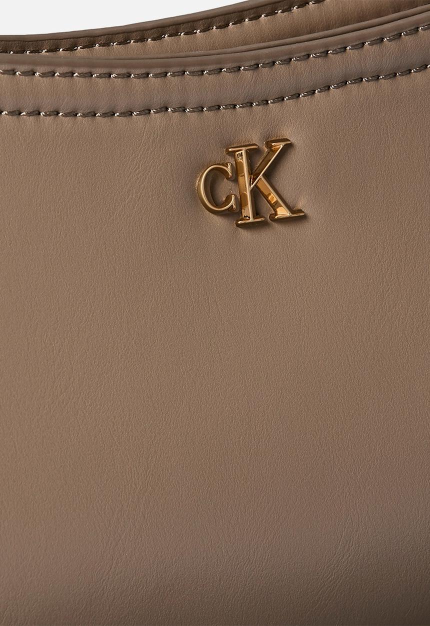 Calvin Klein - Ck small shoulder bag - desert taupe