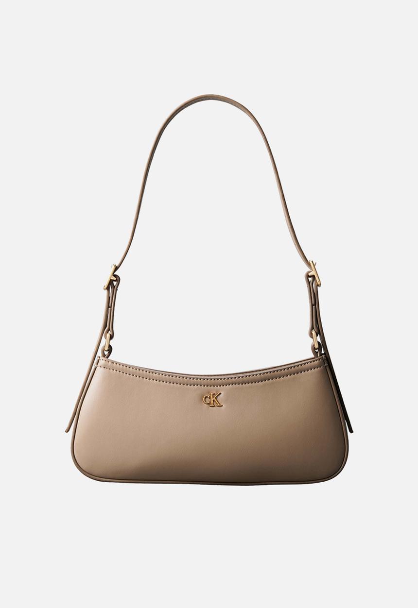 Calvin Klein - Ck small shoulder bag - desert taupe