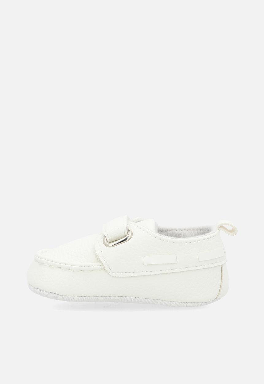 Pop Candy - Soft sole baby shoes - white