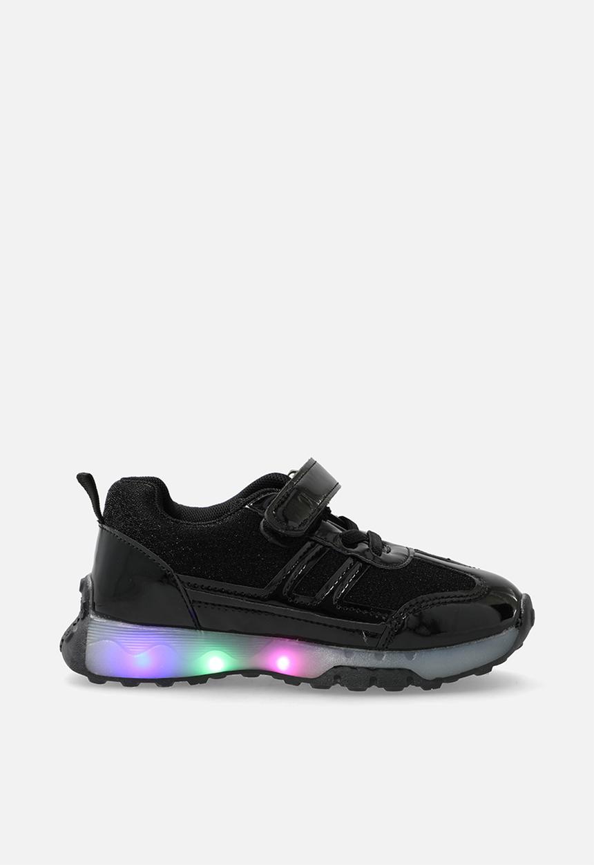 Pop Candy - Sneakers with adjustable fasteners - black
