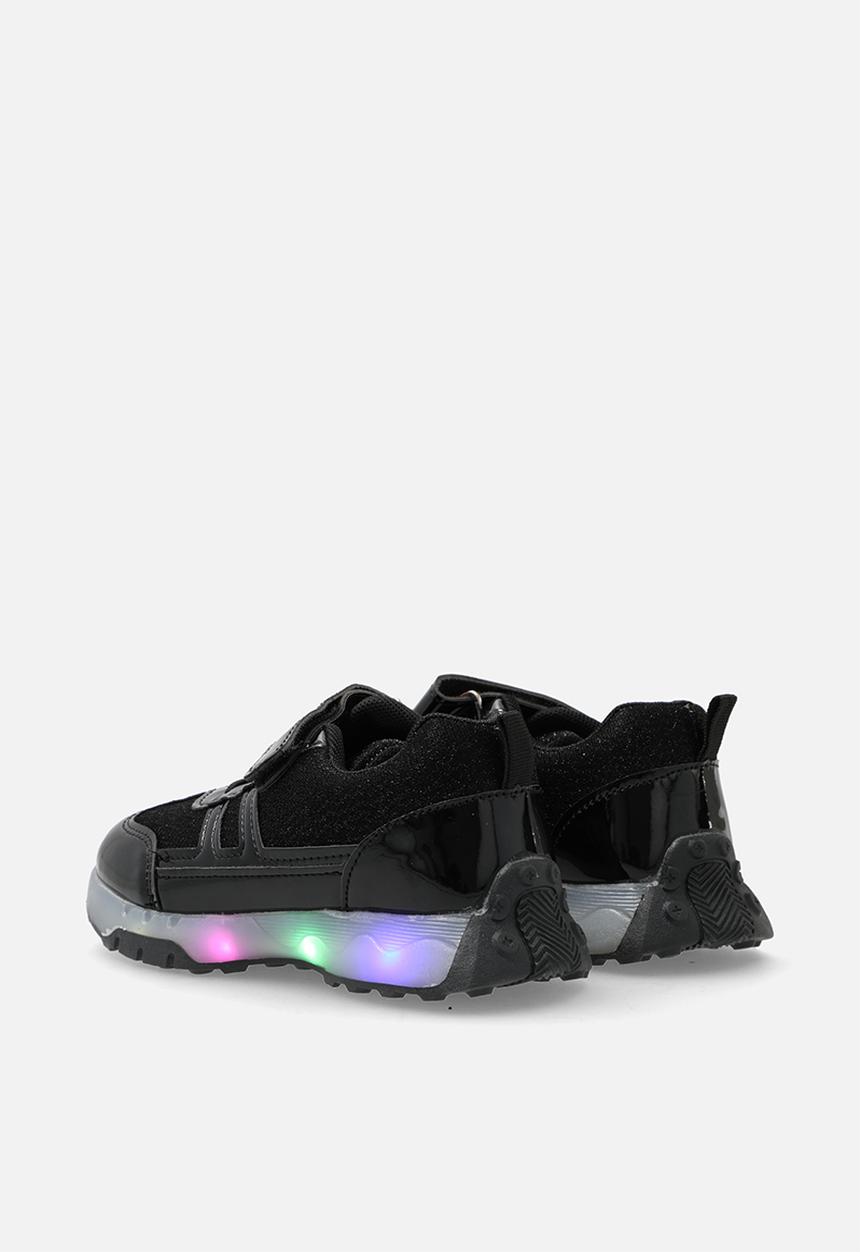 Pop Candy - Sneakers with adjustable fasteners - black