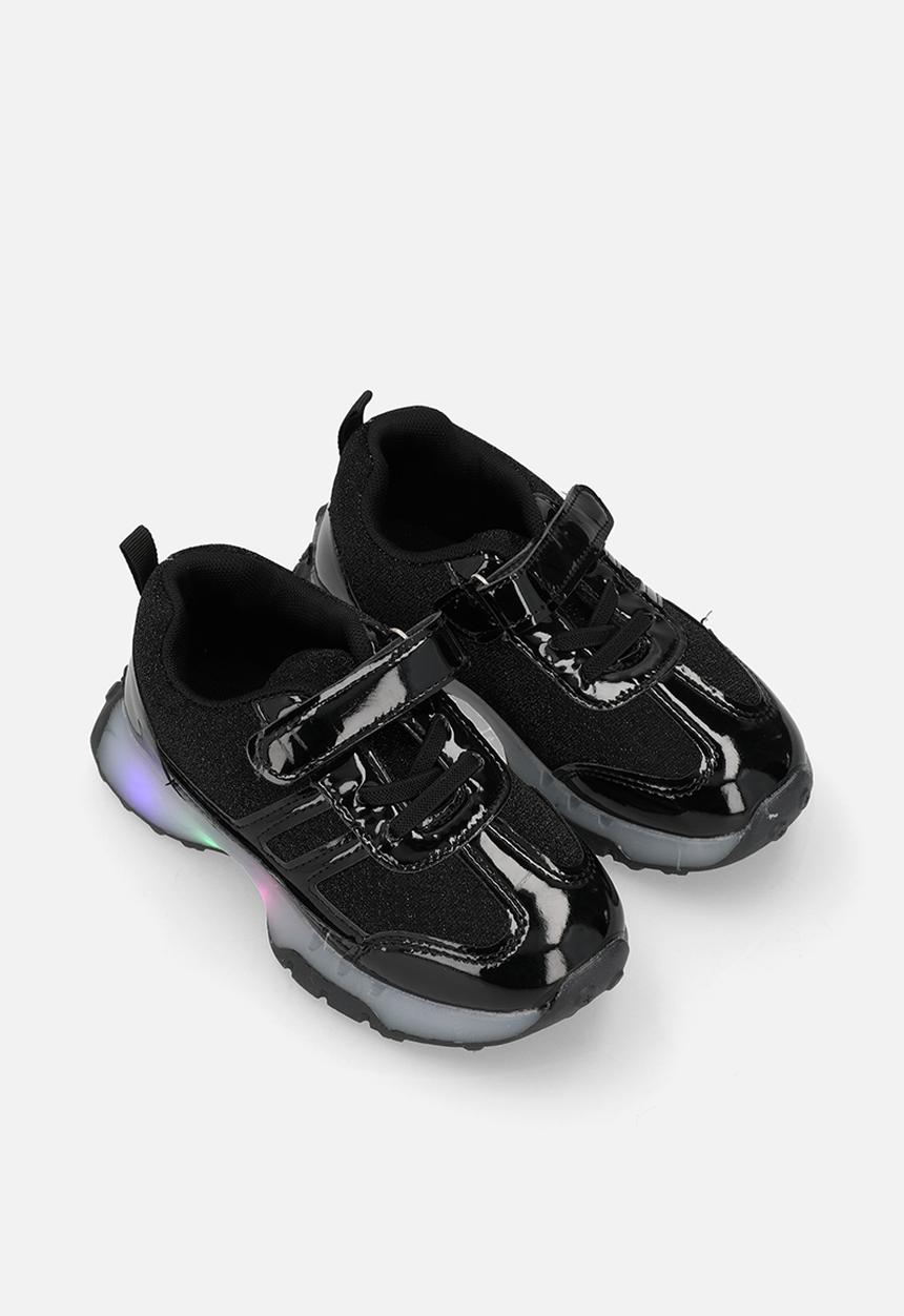 Pop Candy - Sneakers with adjustable fasteners - black