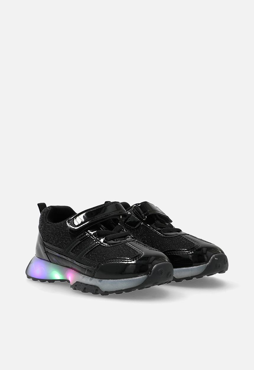 Pop Candy - Sneakers with adjustable fasteners - black
