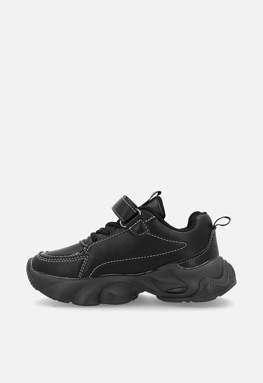 Pop Candy - Sneakers with adjustable fasteners - black