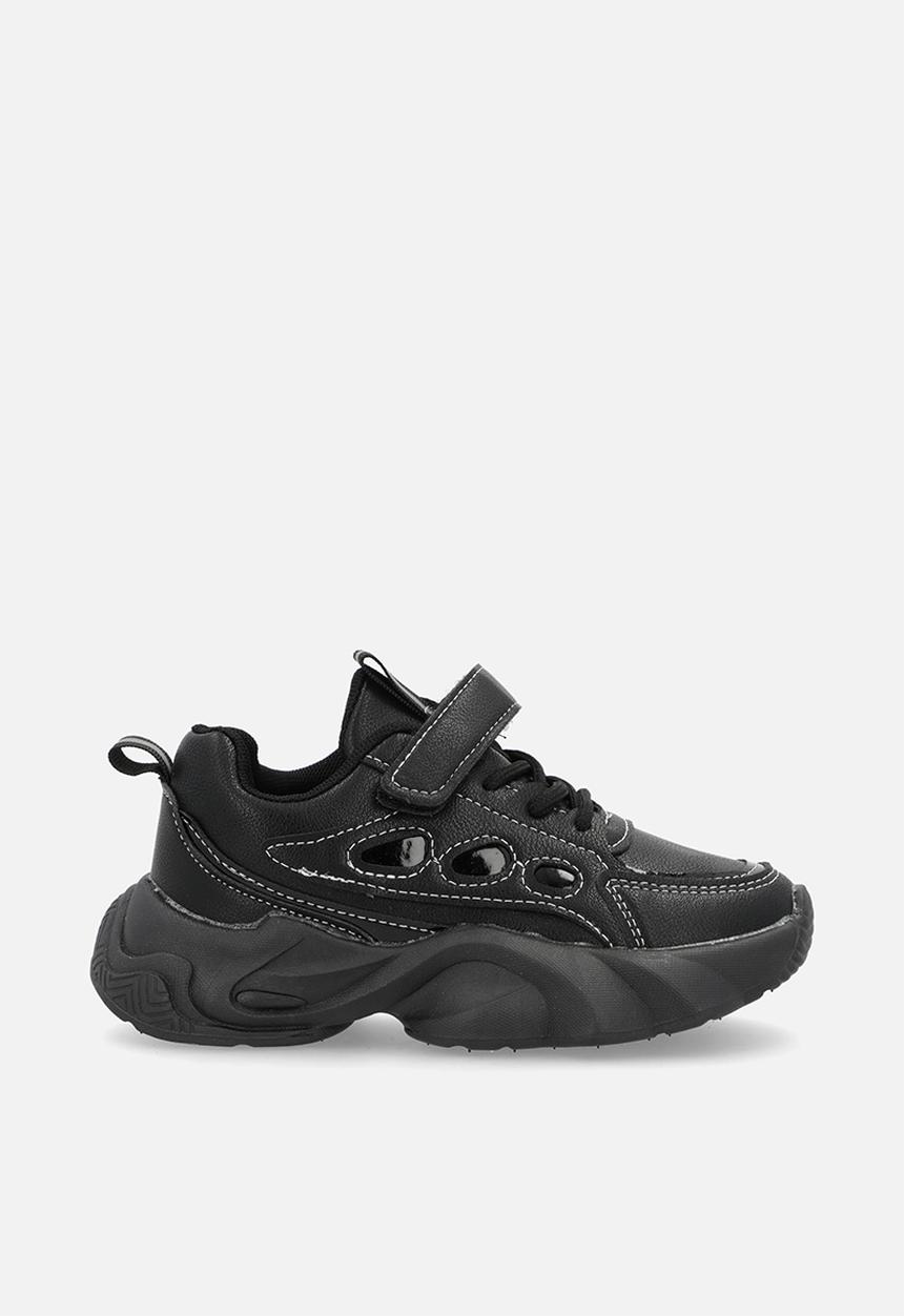 Pop Candy - Sneakers with adjustable fasteners - black