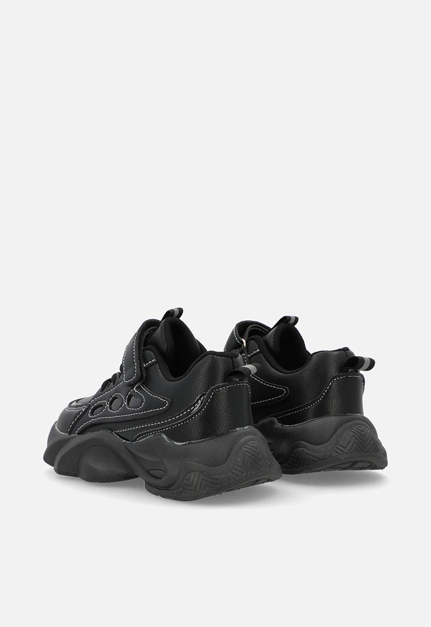 Pop Candy - Sneakers with adjustable fasteners - black