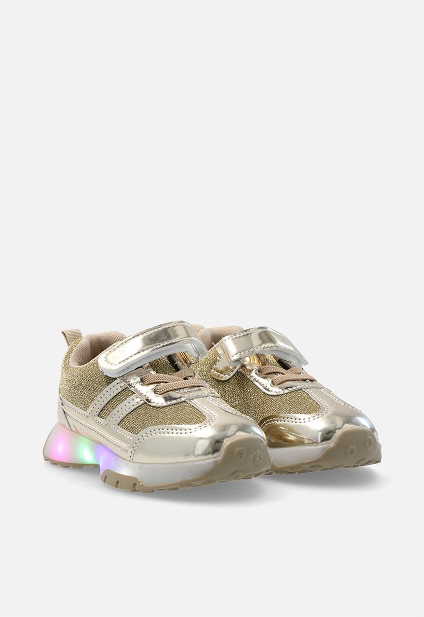 Pop Candy - Light-up sneakers - gold/silver