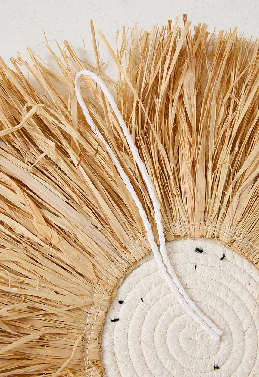 Pop Candy - Straw lion mane wall decor - neutral