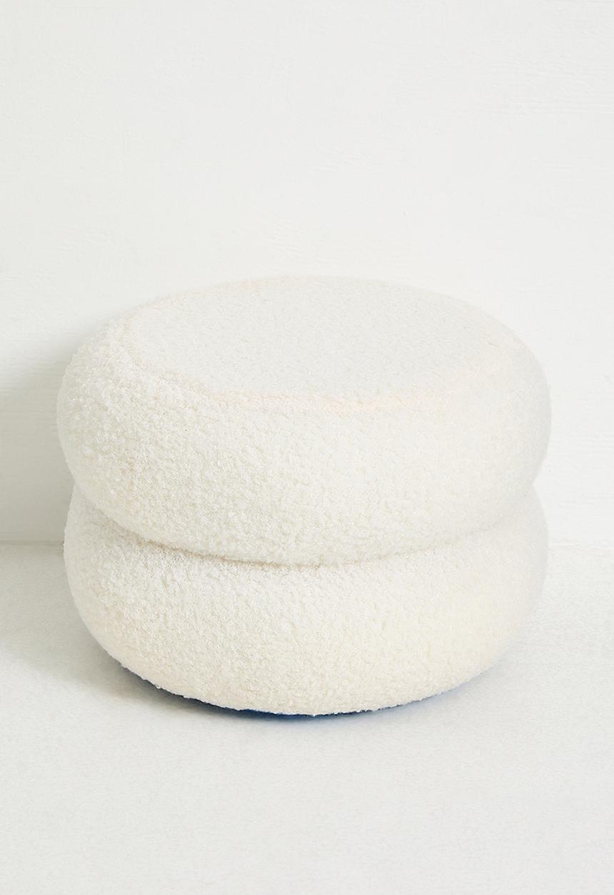 Pop Candy - Macaron ottoman - cream