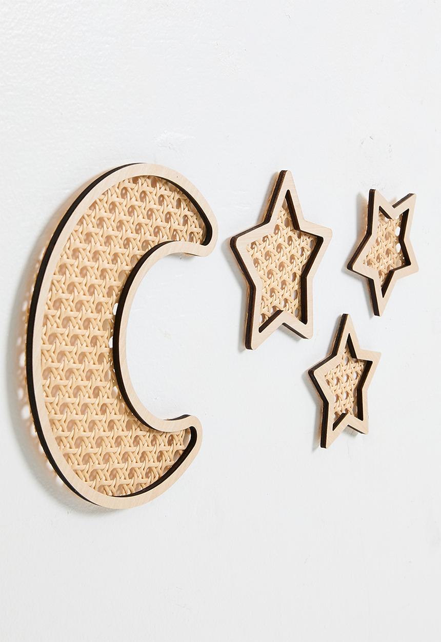 Pop Candy - Moon and stars wall decor - neutral