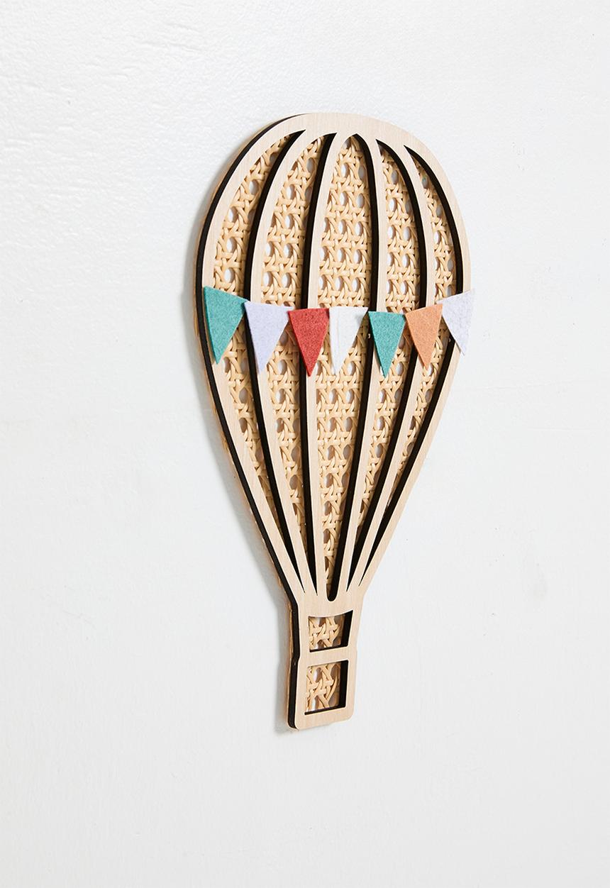 Pop Candy - Hot air balloon wall decor - neutral/multi