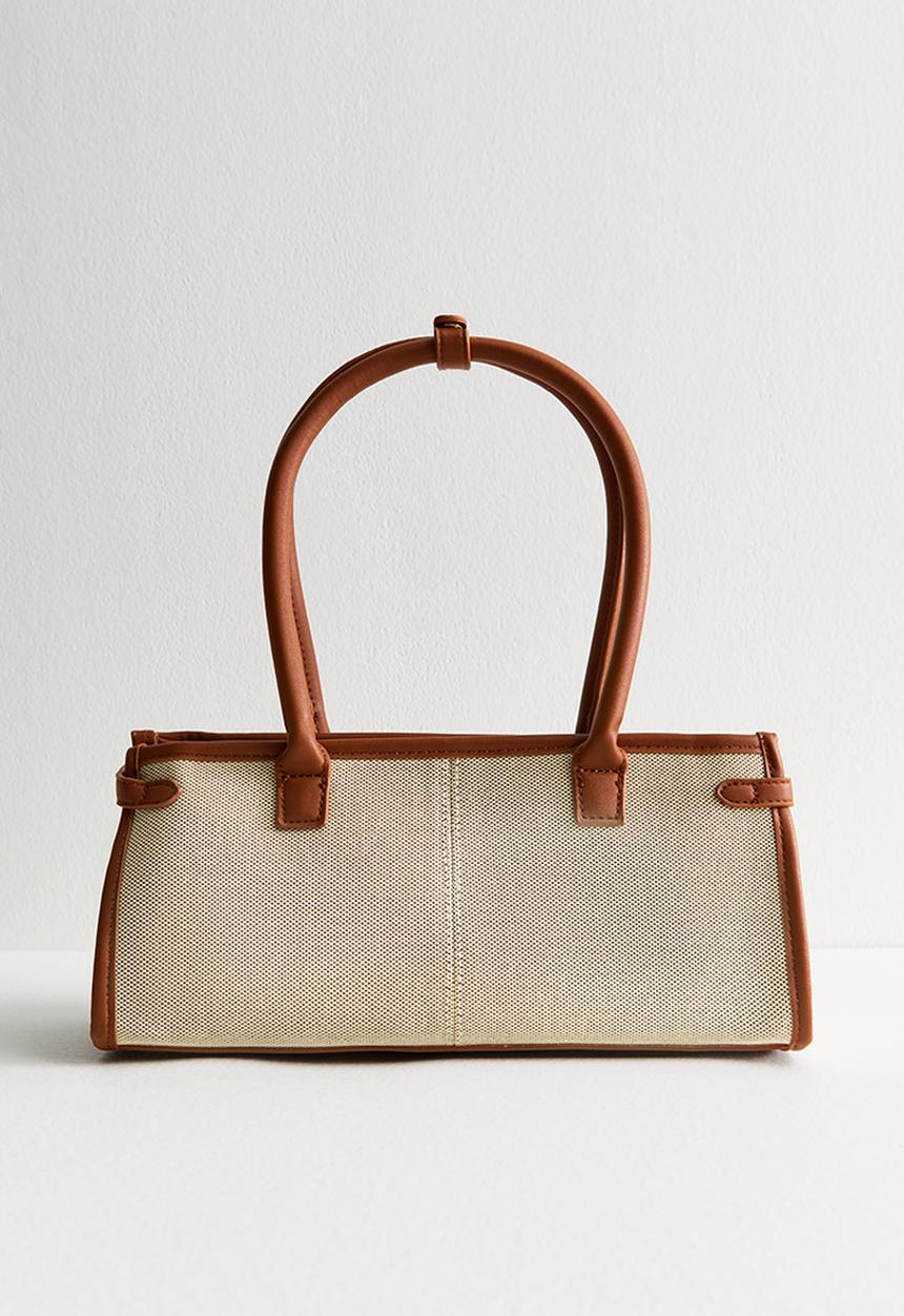 New Look - Bedford  BEW canvas tote- Natural