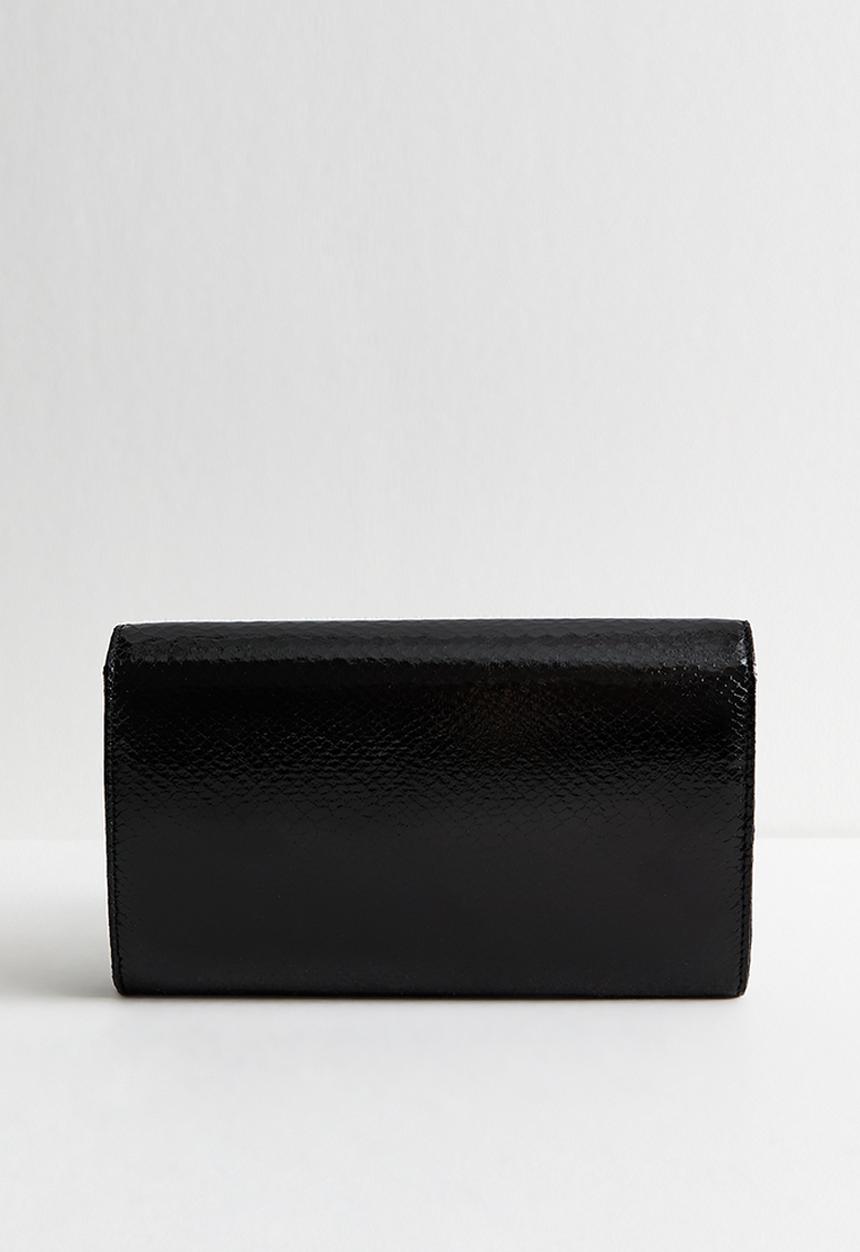 New Look - Ella bar clutch-black- Black