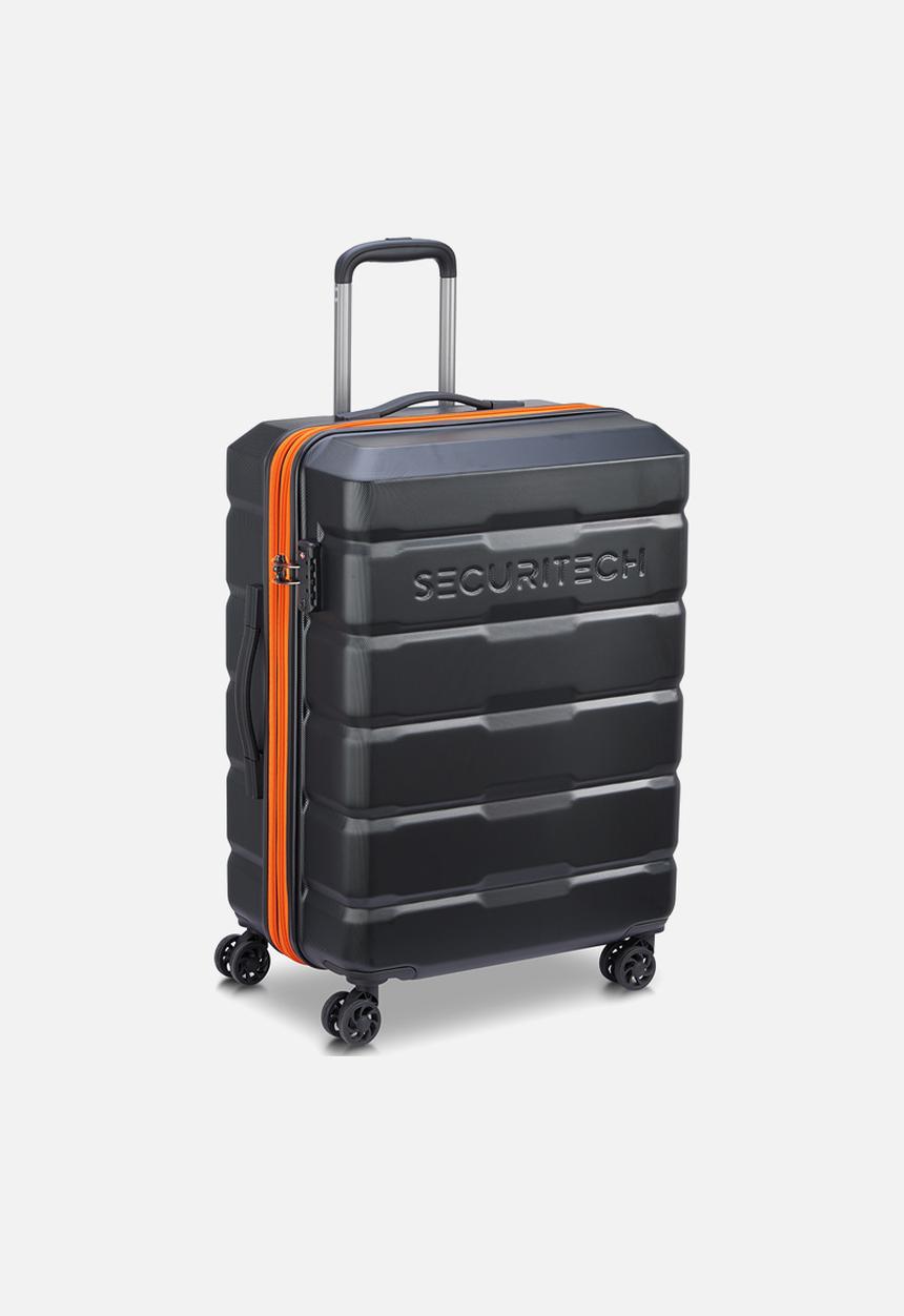 Securitech by Delsey - Securitech Medium Citadel 67Cm Trolley Case - Black