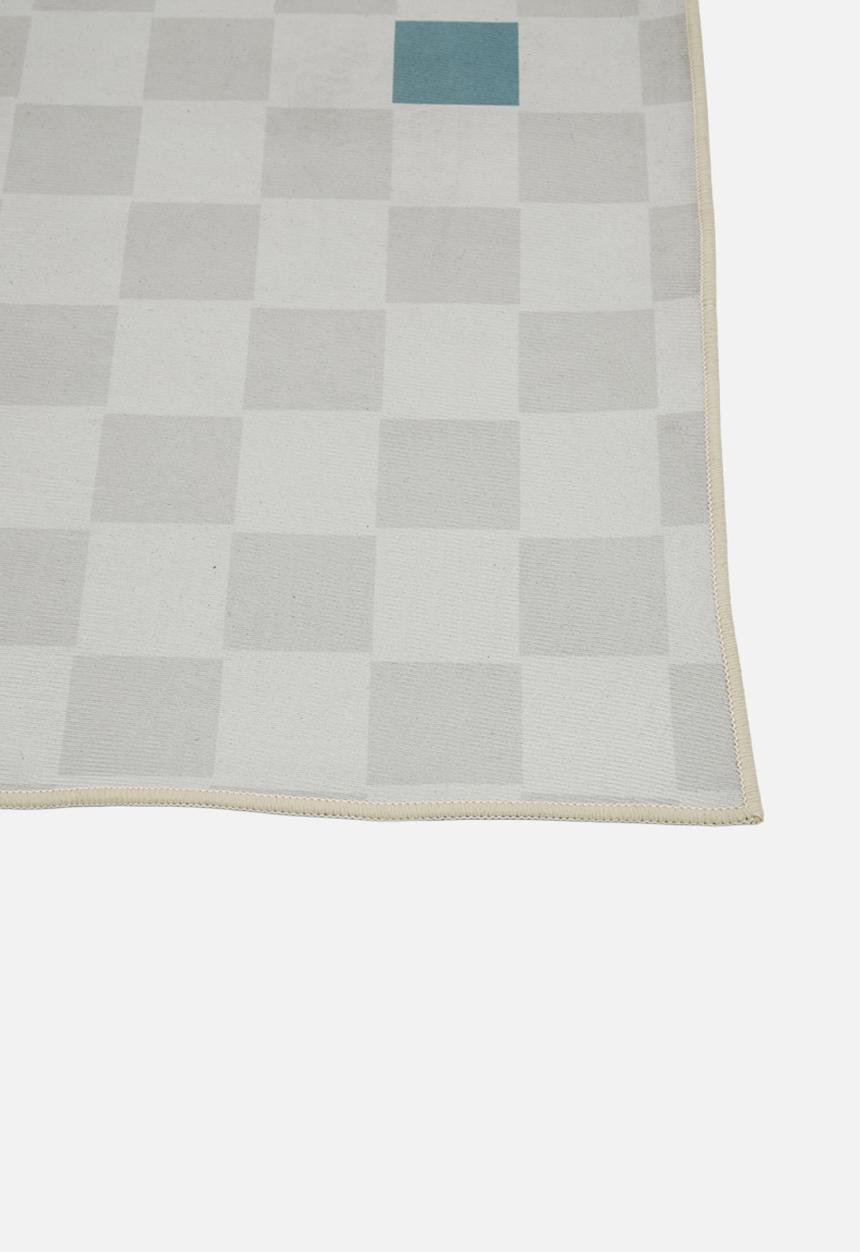 Pop Candy - Boho trellis design rug - grey