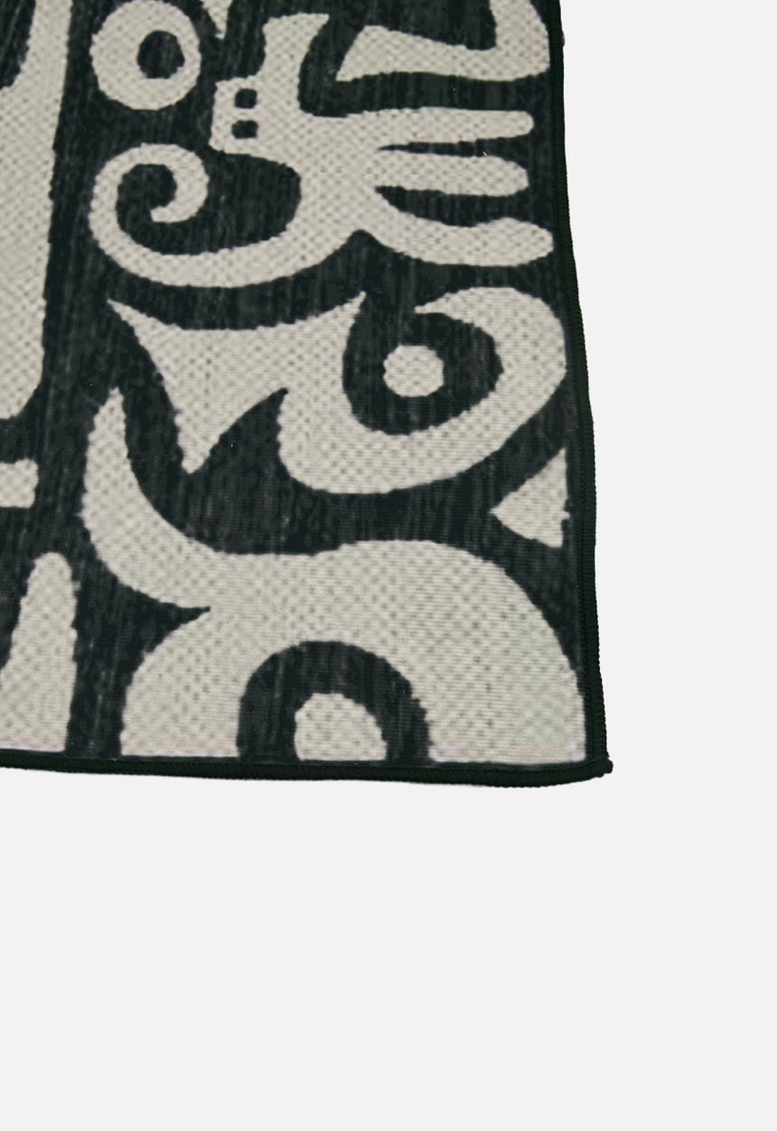 Pop Candy - Contemporary abstract rug - black/cream
