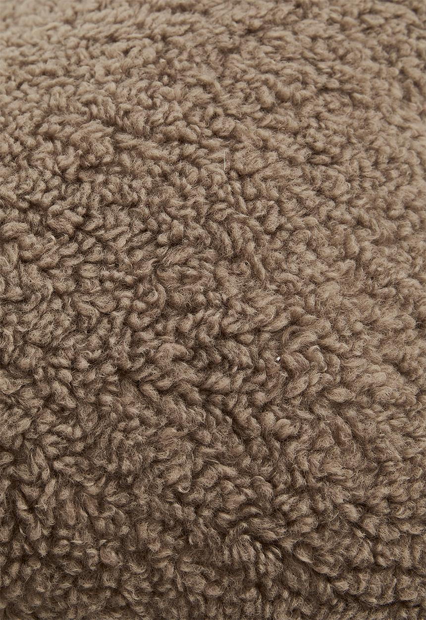 Pop Candy - Daschund throw pillow - brown