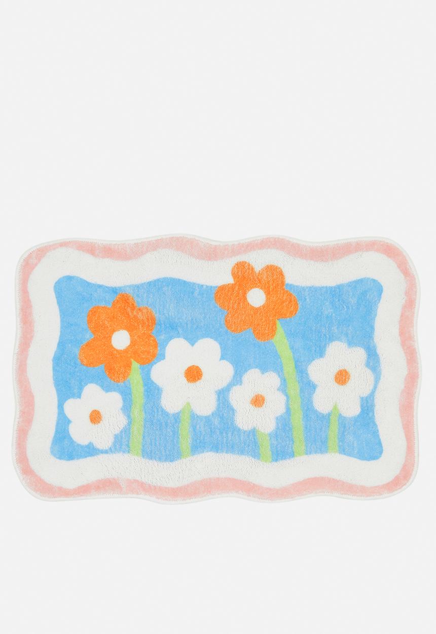 Pop Candy - Flower garden bath mat - multi