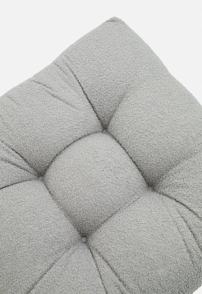 Pop Candy - Boucle floor cushion - grey