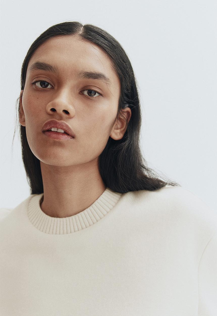 H&M - Oversized sweatshirt - light beige