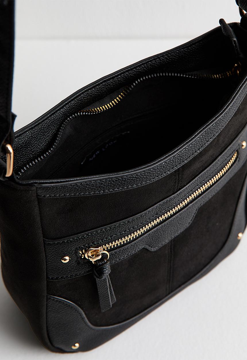 New Look - Madison messenger-black- Black