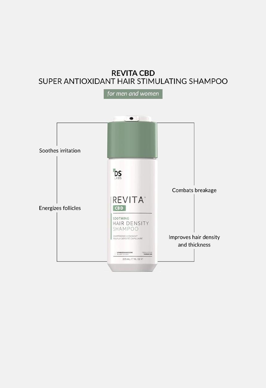 DS Laboratories  - Revita CBD Antioxidant Hair Stimulating Shampoo - 205ml